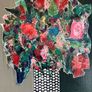 Large Original Floral Painting Contemporary Art Modern Irish abstract art Framed Image 10