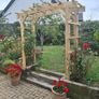 wooden arch  garden archway Image 3