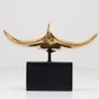 Manta Ray - Polished Bronze Image 8