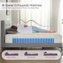 Double Mattress 4FT6 | 10.8 Inch Memory Foam & Pocket Sprung | 9-Zone Orthopedic Support,Medium Firm,Edge Support,Motion Isolation 135x190x27.5cm Image 6