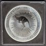 1 oz silver KANGAROO 2023 1 Dollar coin in Square capsule. Image 4