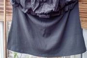 Organza Feature Bandeau Top