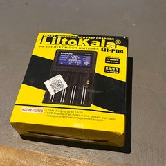 Liitokala LII-PD4 LCD Charger (4 Slot Smart Battery Charger)