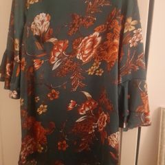 ladies smock print dress / top