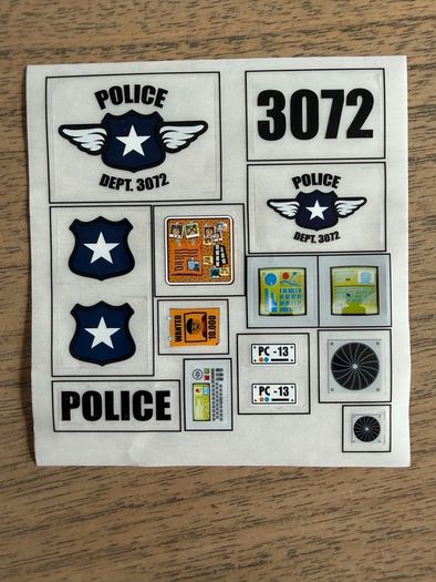 Playtive Police Truck. 489 Pieces. LEGO Compatible