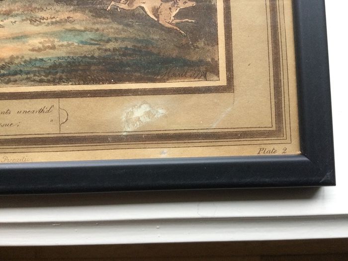 Art - Georgian Coloured Engravings X 2