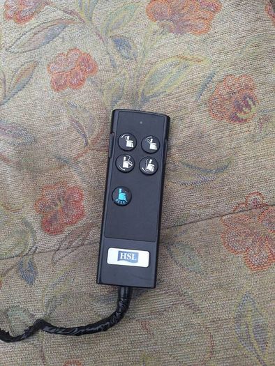 Two dual motor riser recliner electric armchairs