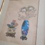 19th century framed Chinese art study on silk Image 3