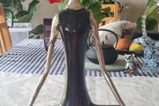 Vintage figurine of a meditating woman - Meadows &amp; Byrne