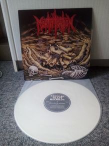 MORTIFICATION Scrolls of the megilloth 1st press 1992 LP RARE