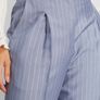 Sandro Felix pinstriped blue trousers Image 5