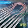 Meteor Shower Christmas Lights Falling Snow LED 50 cm 8 tubes Image 4