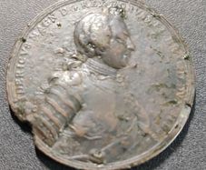 1757 Frederick Ii Great Battle Of Prague Bronze Medal