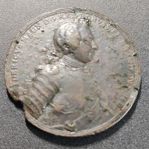 1757 Frederick Ii Great Battle Of Prague Bronze Medal