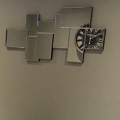 Heavy duty wall mirror