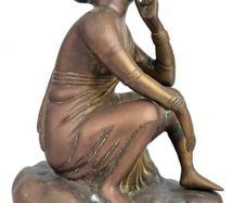Late 19th - early 20th century brass/bronze sculpture