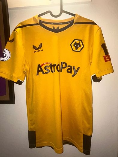 Football Jersey: Wolves 2022/23 Home Kit Collins #4