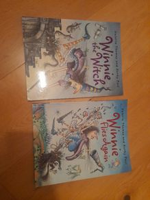 Winnie the Witch books x2