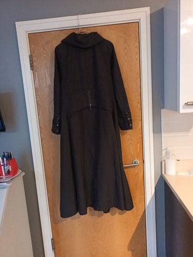 Fashion Concept. BY  Decollage Lined Long Coat.  Size - 14.