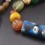Vintage Mix Asian African Pumtek & Glass Beads Necklace Image 10