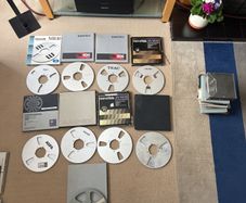9 x 10" reels and boxes 1/4" wide