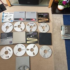 9 x 10" reels and boxes 1/4" wide