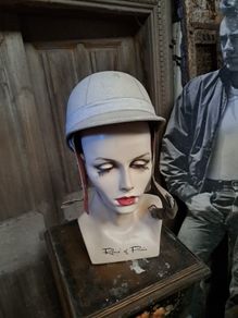 Vintage Motorcycle Helmet