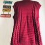 Hand knit Aran cardigan Image 4