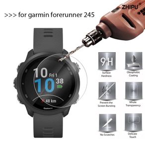9H Premium Tempered Glass For garmin forerunner 245 Screen Protector protective film for Garmin FR 245
