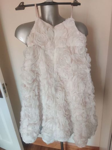 Monsoon stunning floral light pink little girl's dress age 5-6 Postage included