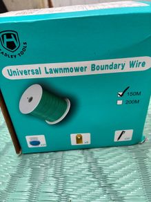 Boundary wire for lawnmower