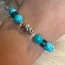 Handmade Crystal And Glass Elephant Bracelet Image 4