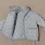 Benetton Baby Blue Quilted Jacket Image 4