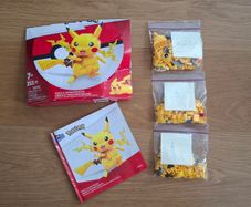 Mega Pokemon Pikachu, 7+, 211 pieces