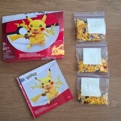 Mega Pokemon Pikachu, 7+, 211 pieces