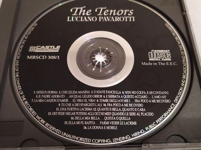 The Tenors Pavarotti Cd