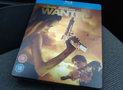 Wanted Steel Book Blu Ray