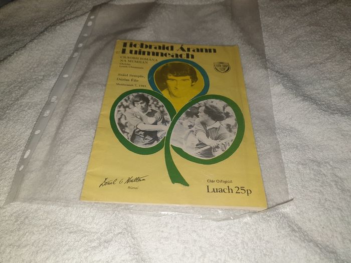 Old & Rare Gaa Programme For Sale Here