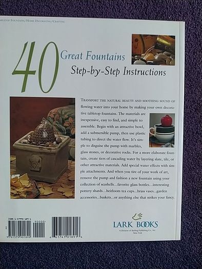 Craft book - Water Fountains
