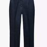 Fab Zara Indigo Soft Cropped Trousers   Size XL  UK 14 Image 7