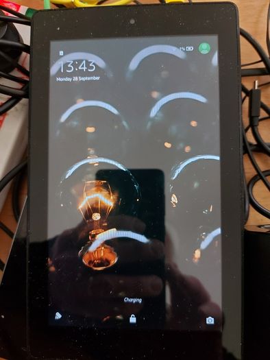 Amazon Fire 7 (7th Generation) 16 GB, Battery not holding charge, works fine plugged in when using
