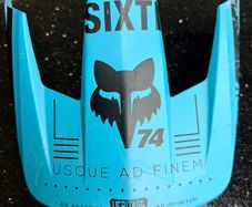 fox rampage fullface helmet visor