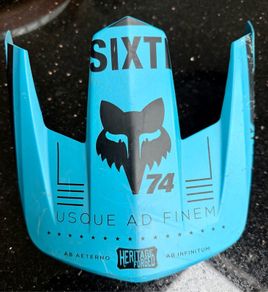 fox rampage fullface helmet visor