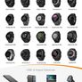 USB C Charger for Garmin Watch Charging Cable for Fenix 5 5S 5X Plus 6 6S 6X Pro 7 7S 7X,Forerunner 745 935 945 45 45S 245 Music,Instinct,Approach S10 S40 S60 S12,Vivoactive 3 4 4S Venu 2Pack Image 2