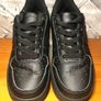 Kappa Boys/Girls Lace Padded Cushioned La Morra Black Leather Trainers Shoes Children's UK11 EUR29   S-B Image 3