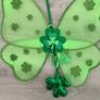 New girls st. Patrick's wings & magic wand set Image 2
