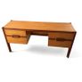 mid century vintage teak desk Image 2