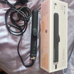 Brand new 2 in 1 curling iron tool coolfan technology ceramic hair straightener 5 speed
