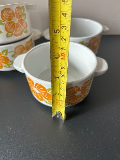 Vintage  Arcopal Lotus Soup Bowls