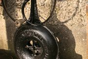 Vintage cast iron bellows - NEW STAR